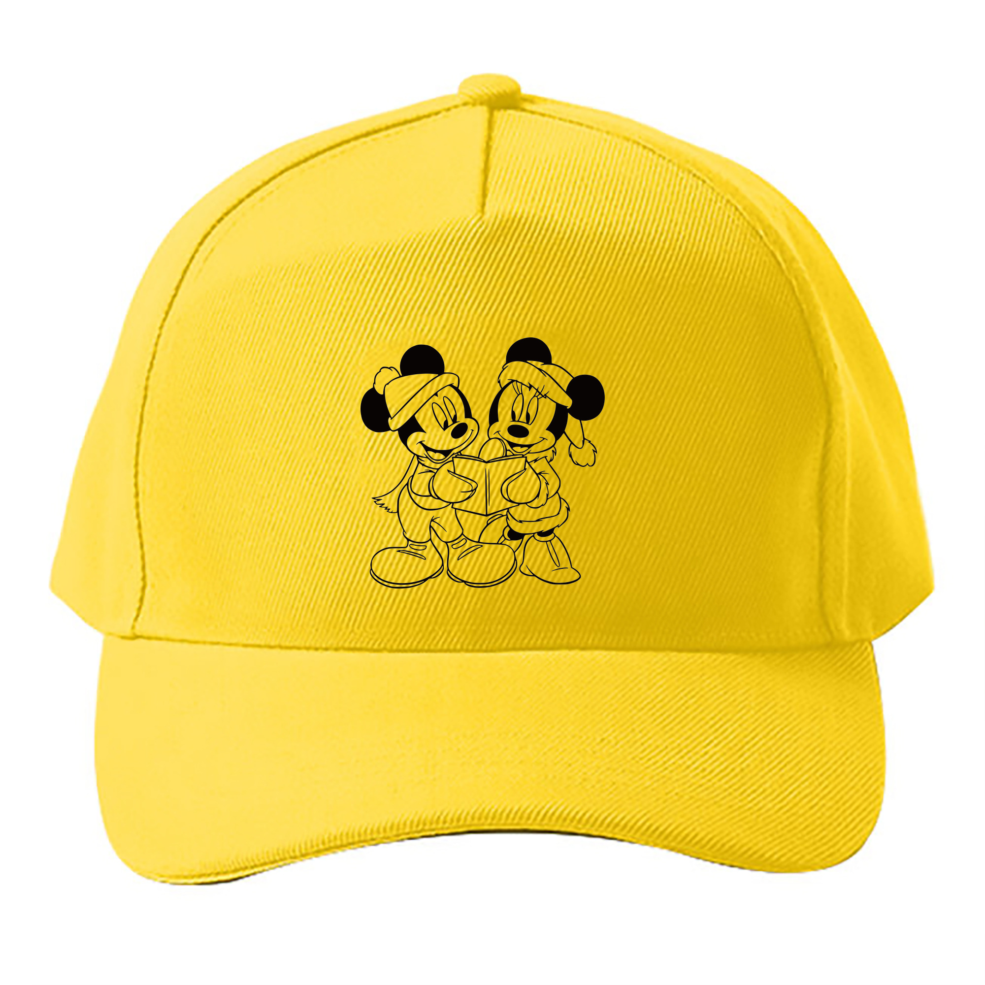 （画像用） ミッキーマウス Mickey Mouse ベースボールキャップ 綿100％ 男女兼用 帽子 スポーツ